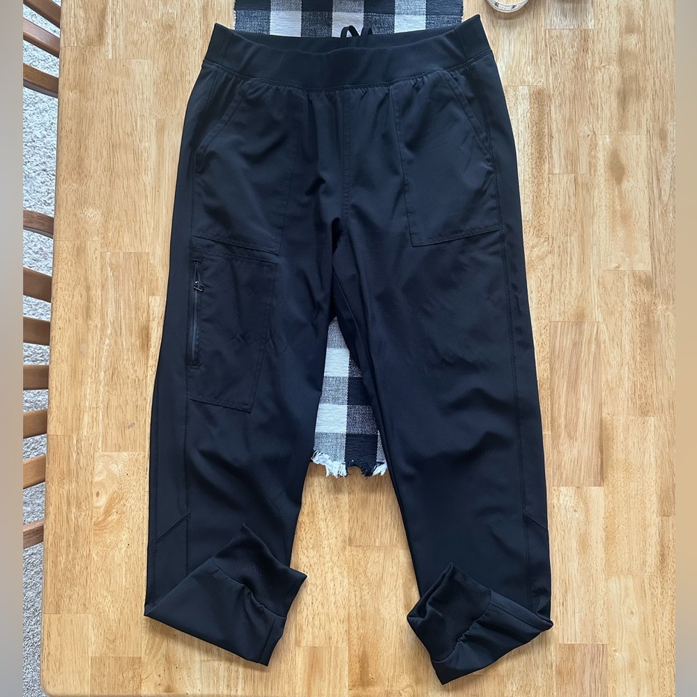 Aa Studio Black Joggers / Scrub Pant with Elastic Waistband